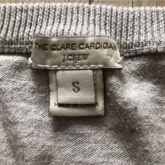J. Crew The Clare Cardigan in Cream - Picture 6 of 10